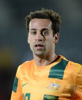 FUSSBALL INTERNATIONAL:  Alex BROSQUE (Australien)v