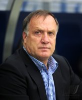 Fussball International Testspiel:  Trainer Dick Advoccat (Russland)