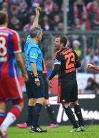 Fussball 1. Bundesliga Saison 14/15: FC Bayern Muenchen - Hamburger SV