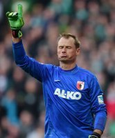 Fussball, 1. Bundesliga  Saison 2014/2015: Werder Bremen - FC Augsburg