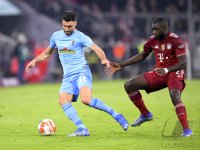 Fussball 1. Bundesliga Saison 21/22: FC Bayern Muenchen -  SC Freiburg