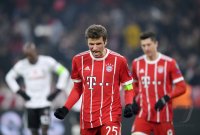 Fussball CHL 17/18 Achtelfinale: FC Bayern Muenchen - Besiktas Istanbul