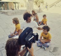 Fussball 1. Bundesliga Saison 1974/1975: Beckenbauer bei Filmdreh in Jerusalem