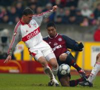 Spielszene  VfB Stuttgart - Bayern Mnchen