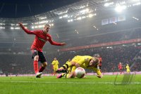 Fussball, 1. Bundesliga Saison 2012/2013: Bayer 04 Leverkusen - Borussia Dortmund