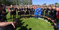 Fussball Relegation zur Oberliga, Rueckspiel 21/22: FC Holzhausen - FC Denzlingen