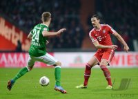 Fussball  1. Bundesliga  13/14: SV Werder Bremen - FC Bayern Muenchen
