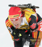 Biathlon WM - Wilhelm in der Abfahrt