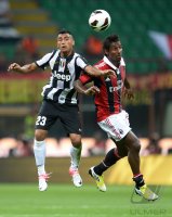 FUSSBALL SERIE A:  AC Mailand - Juventus Turin