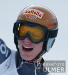 Ski Weltcup Haus - Riesch jubelt ueber ihren Sieg