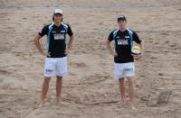 Beachvolleyball  Thomas Kaczmarek und  Stefan Schneider