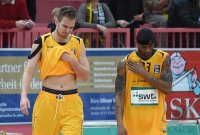 Basketball 1. Bundesliga 14/15 Hauptrunde:  Walter Tigers Tuebingen  - FC Bayern Muenchen