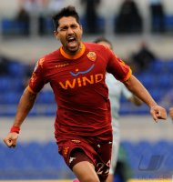 FUSSBALL SERIE A:  Marco Borriello (AS Rom)