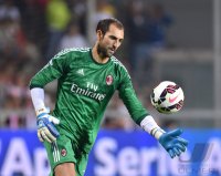FUSSBALL Trofeo TIM Cup 2014:  Torwart Diego Lopez (AC Mailand)