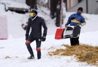 CRESTA RUN St. Moritz 2017 International Race: Sturz