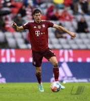 Fussball 1. Bundesliga Saison 21/22: FC Bayern Muenchen -  Hertha BSC Berlin