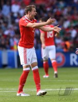 Fussball Europameisterschaft Achtelfinale 2016: Wales - Nordirland