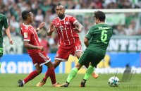 Fussball Bundesliga Saison 17/18: SV Werder Bremen - FC Bayern Muenchen