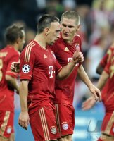 Fussball CHL  Saison 2011/2012:  FC Bayern Muenchen - Manchester City