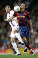 Fussball, Champions League: Barcelona - Lyon