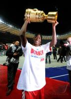 Fussball: DFB Pokal Finale: JUBEL David Alaba (FCB)