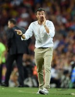 FUSSBALL International 2014/2015: Trainer Luis Enrique (Barca)