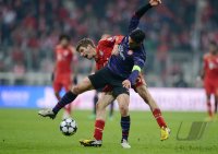 FUSSBALL INTERNATIONAL CHL ACHTELFINALE 12/13: FC Bayern Muenchen - FC Arsenal London
