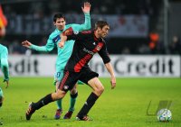 Fussball Champions League  Saison 2011/2012, Achtelfinale: Bayer 04 Leverkusen - FC Barcelona
