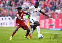 Fussball 1. Bundesliga Saison 21/22: FC Bayern Muenchen -  TSG 1899 Hoffenheim