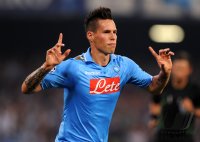 Fussball CHL  Saison 2011/2012:  SSC Napoli - Villarreal  CF