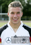 Fototermin der deutschen U 21 Nationalmannschaft: PODOLSKI, Portrait