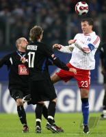 Fussball 1. Bundesliga: Hamburg - Rostock