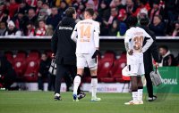 Fussball DFB Pokal Achtelfinale 24/25: FC Bayern Muenchen - Bayer 04 Leverkusen