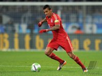 Fussball DFB Pokal 11/12 : Luiz Gustavo (FC Bayern Muenchen)