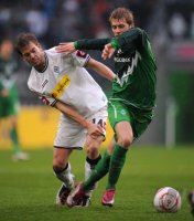 Fussball: 1. Bundesliga Saison 2010/2011: Moenchengladbach - Bremen