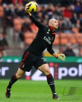 FUSSBALL SERIE A:  Torwart Christian Abbiati (AC Mailand)