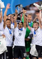 Fussball U 21 EM 2017 ENDSPIEL: JUBEL Sieger Deutschland