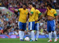 FUSSBALL Olympia 2012 Maenner: Brasilien - Weissrussland