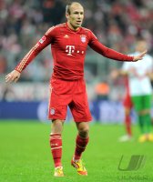 Fussball 1. Bundesliga, Saison 2011/2012: Arjen Robben (FC Bayern Muenchen)