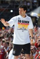 FUSSBALL EURO 2008: Empfang fuer den Vize-Europameister