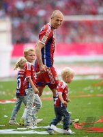 Fussball 1. Bundesliga  Deutscher Meister 14/15 FC Bayern Muenchen