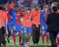 Fussball International Champions League FINALE 08/09  Barcelona - ManU)