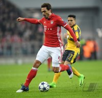 Fussball CHL 16/17 Achtelfinale: FC Bayern Muenchen - Arsenal London