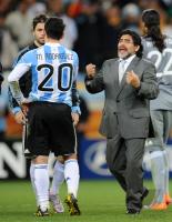 FUSSBALL WM 2010, VIERTELFINALE: ARGENTINIEN - DEUTSCHLAND