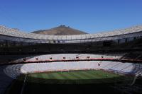 FUSSBALL WM 2010  Green Point Stadium in Kapstadt