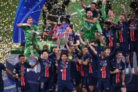 Fussball CHL FINALE 24/25 in Muenchen: Paris Saint - Germain - Inter Mailand