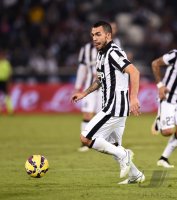 Fussball Supercoppa Italia Finale 2014 in Doha: Carlos Tevez (Juventus Turin)