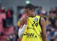 Basketball 1. Bundesliga 17/18 Hauptrunde: Walter Tigers Tuebingen - Fraport Skyliners Frankfurt