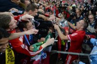 Fussball Champions League Finale 2013:  Borussia Dortmund - FC Bayern Muenchen