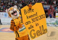Basketball 1. Bundesliga 2012/2013:  Walter Tigers Tuebingen - Fraport Skyliners Frankfurt